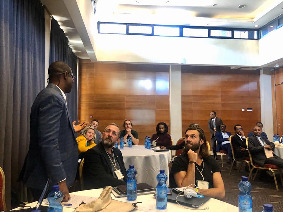 The Emmanuel Ivorgba Foundation at the Social Enterprise World Forum, Addis Ababa, Ethiopia 2019